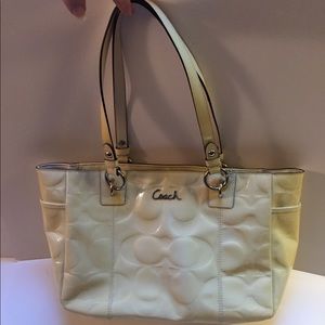 Coach Patent leather handbag